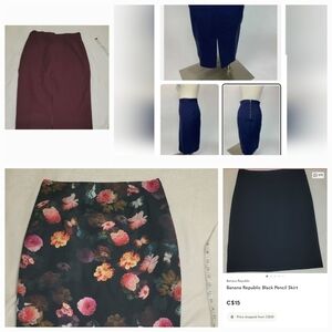 4 Pencil Skirts